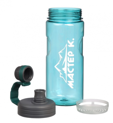 Бутылка для воды "Мастер К" 1.5 л, спортивная 27.5 х 9 см 9412733 &mdash; 65fit