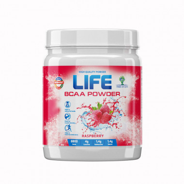 BCAA raspberry 200g, LIFE — 65fit