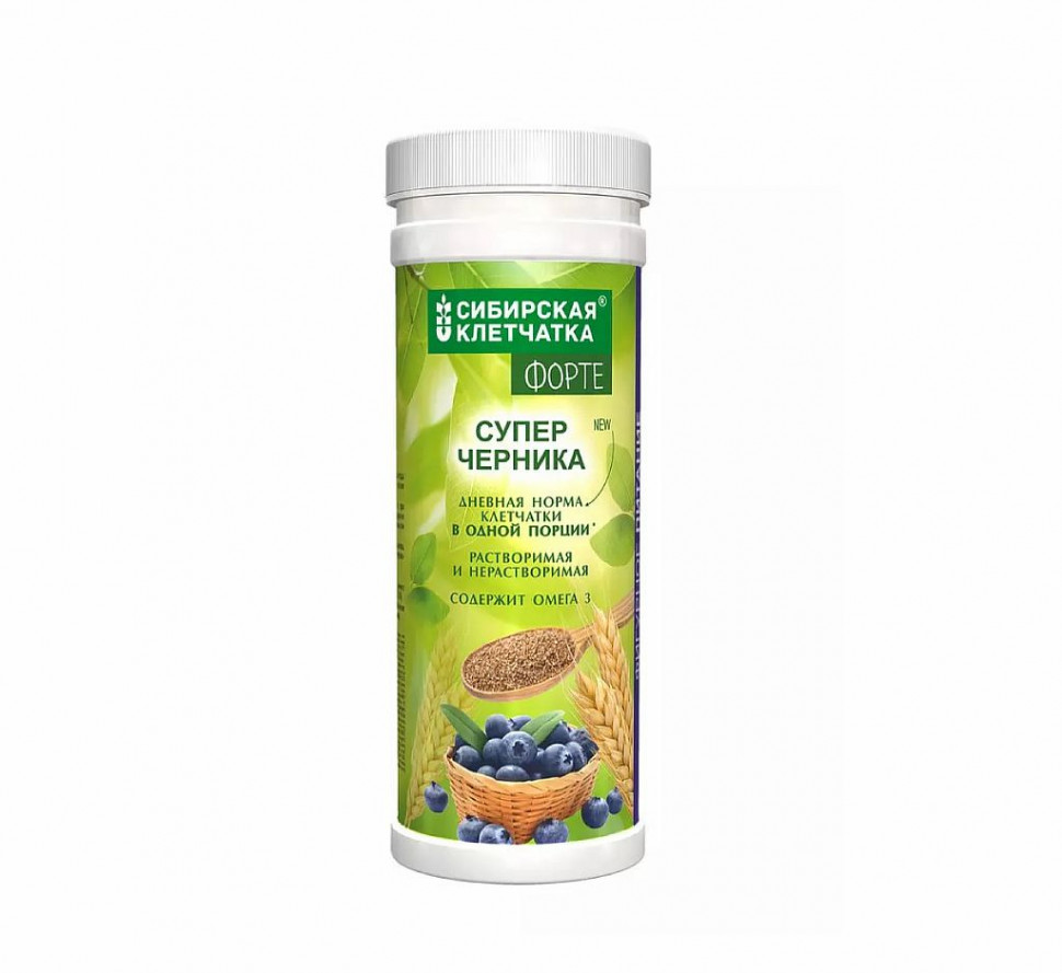 СИБИРСКАЯ® КЛЕТЧАТКА "Суперчерника Форте" 200гр фото 1 — 65fit