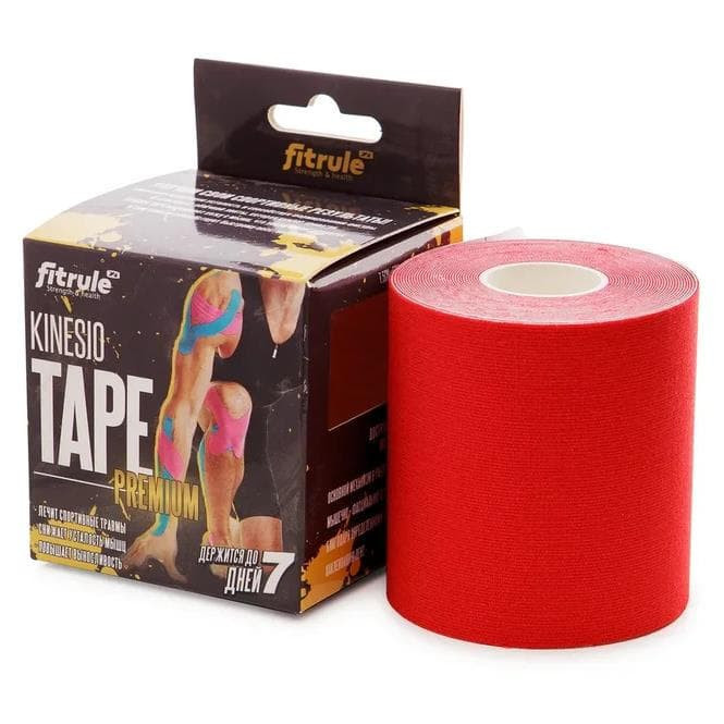 #FITRULE TAPE PREMIUM 5см х5м Красный фото 1 — 65fit