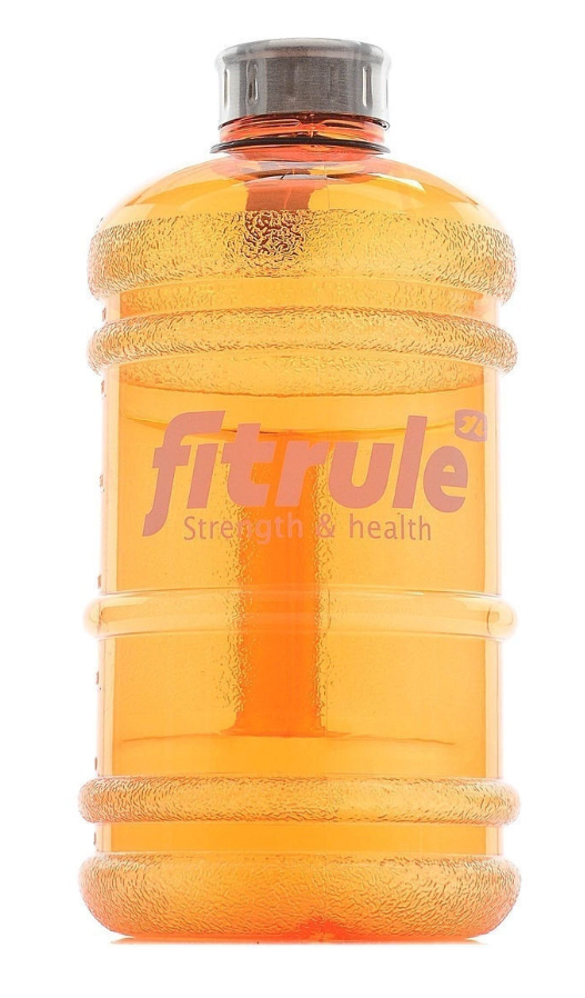 # Fitrule Бутыль металл. крышка 2,2л Оранжевый фото 1 — 65fit