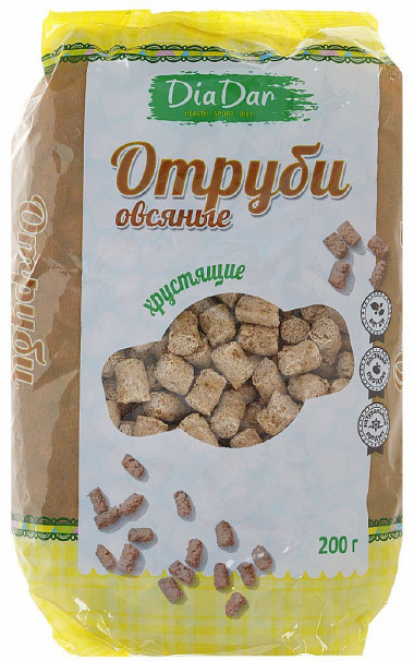 DIADAR Отруби овсяные 200г — 65fit