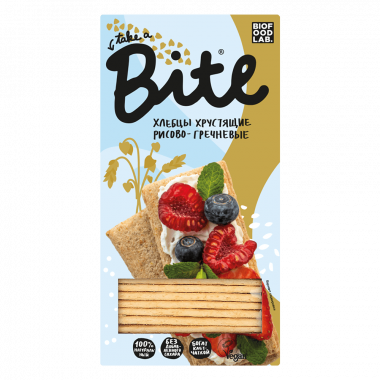 BITE Хлебцы хрустящие Рисово-гречневые 150г — 65fit