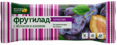ФРУТИЛАД Батончик фруктовый Чернослив 30г — 65fit