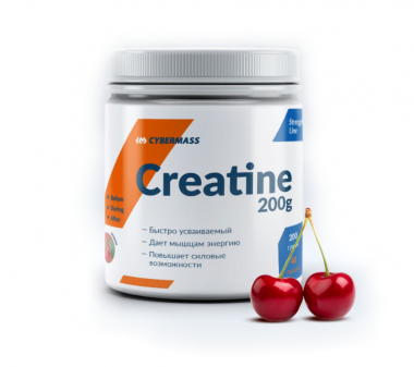 Creatine вишня 200g, Cybermass — 65fit