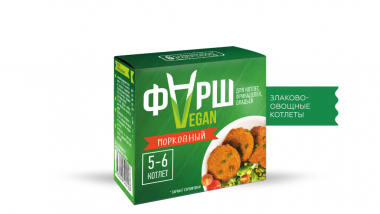 СИБИРСКАЯ® КЛЕТЧАТКА Фарш &quot;VEGAN&quot; Морковный 100г — 65fit