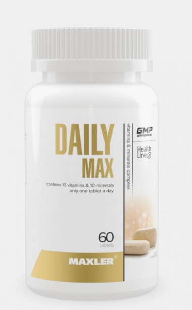 #MAXLER. Daily Max 60 tabs. — 65fit