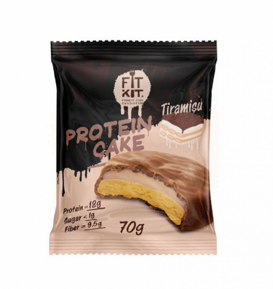 #FIT KIT Protein Cake Тирамису 70г/24 фото 1 — 65fit