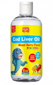 #PROPER VIT for Kids Cod Liver Oil Mixed Berry Flavor 8oz 236ml фото 1 — 65fit