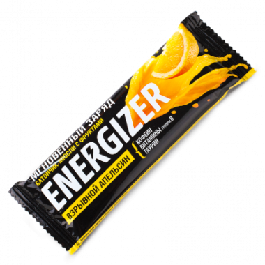 ENERGIZER Батончик-мюсли &quot;Взрывной апельсин&quot; 40г — 65fit