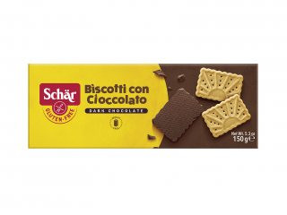 SCHÄR Печенье с шоколадом Biscotti con Cioccolato 150г — 65fit