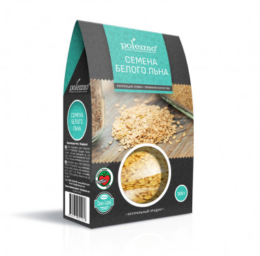 POLEZZNO Семена Льна белого 300г — 65fit