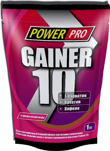 Gainer 30 лесные ягоды 1кг, PowerPro — 65fit