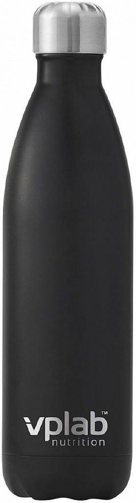 VPLAB Бутылка-термос из стали 500 мл Черный цвет — 65fit