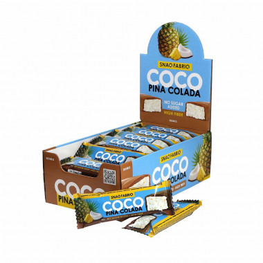 SNAQ FABRIQ Coco Батончик глазированный &quot;Ананас&quot; 40г — 65fit