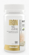 #Maxler Iron 25 mg Besglycinate Chelate 90 caps фото 2 — 65fit