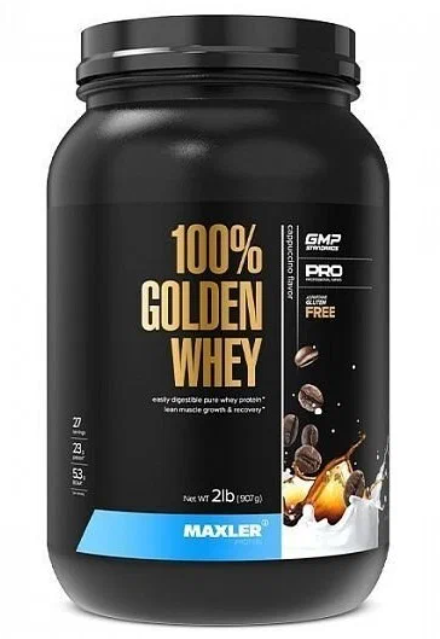#Maxler Golden Whey 908g Cappuccino фото 1 — 65fit