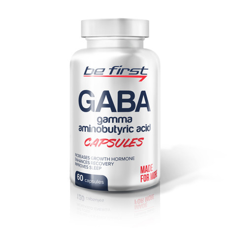 GABA Capsules 60 капсул,BE FIRST фото 1 — 65fit