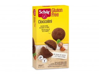 SCHÄR Печенье с какао и ореховым кремом Cioccolini 150г — 65fit