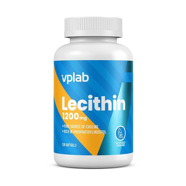 VPLAB  Lecithin 1200 mg 120 Softgels фото 1 — 65fit