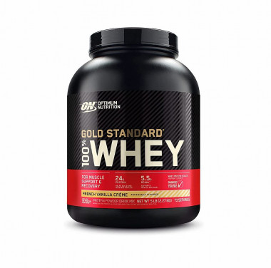 #ON-Gold Standard 100% Whey 1 lb Vanilla Creme — 65fit