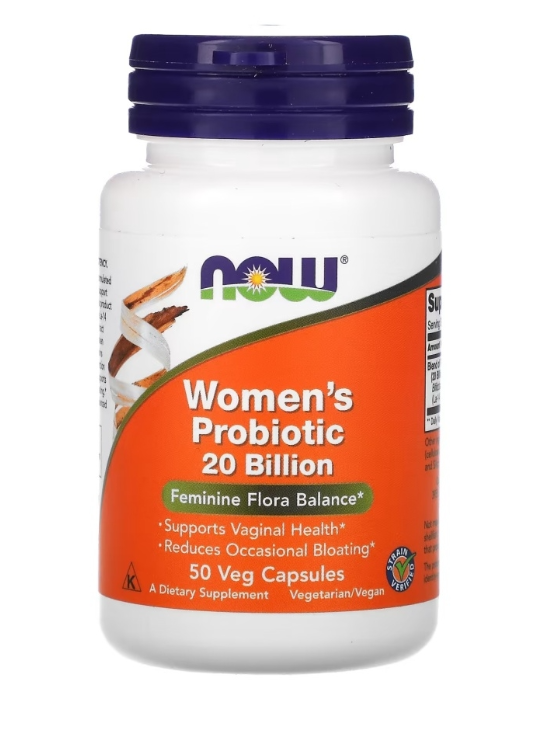 #NOW Womens Probiotic-20 bln 50caps фото 1 — 65fit