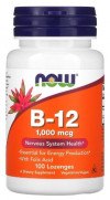 #NOW Vitamin B-12 1000mcg 100 пастилок фото 2 — 65fit