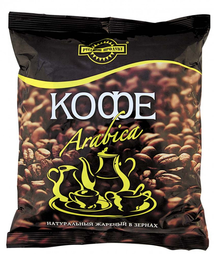 Кофе в зернах в/с 500гр/9 (фольга) уп в кор РП фото 1 — 65fit