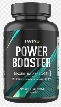 1WIN Жиросжигатель Power Booster, 60 капсул, бад &mdash; 65fit