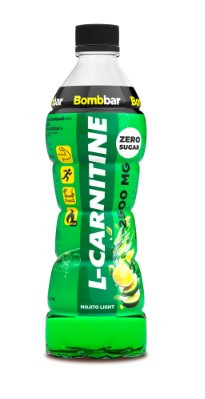 ТМ Bombbar Напиток безалк. слабогаз. "Л-карнитин со вкусом мохито, лимон" "Mojito Light" 500 мл фото 1 — 65fit