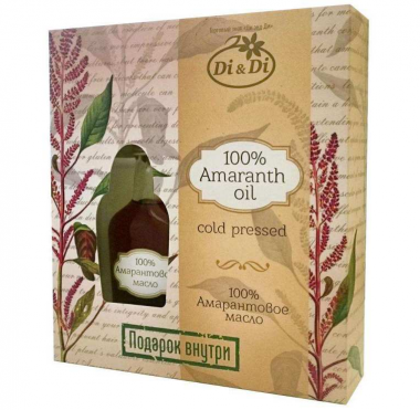 Di&amp;Di Масло из зерна амаранта холодного отжима нерафинированное 100% 100мл — 65fit
