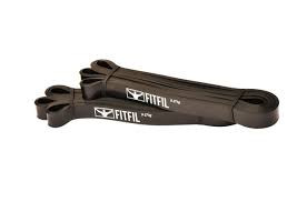 FITFIL Резиновая петля черная 9-27кг — 65fit