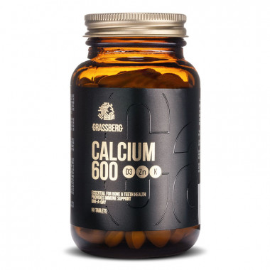 #GRASSBERG Ca+D3+Zn Vit K1 90 caps — 65fit