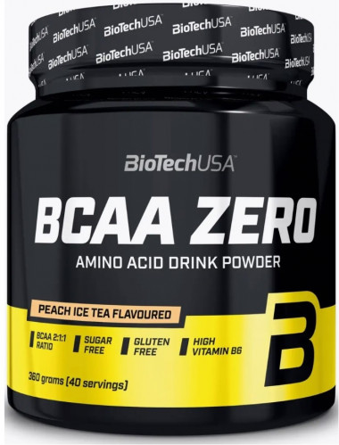 #BioTech USA BCAA Зеро 360гр Холодный персиковый чай — 65fit