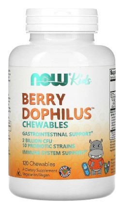 #NOW BerryDophilus Kids 120 loz фото 1 — 65fit
