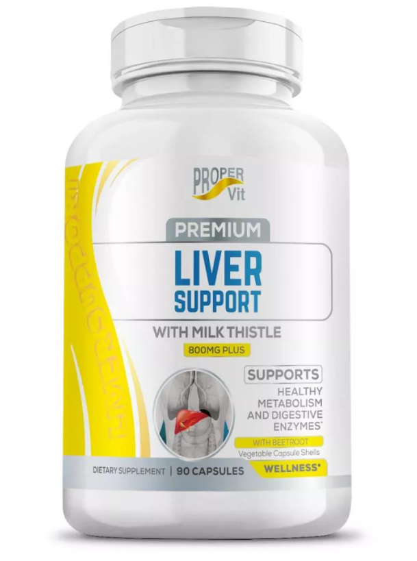 #PROPER VIT Liver Support+Milk Thistle 800mg 90cap фото 1 — 65fit