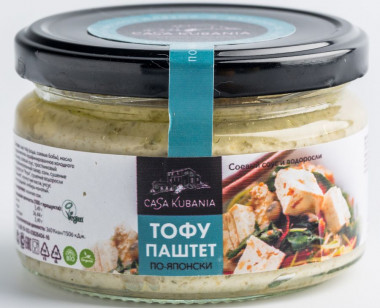 CASA KUBANA Тофу-паштет &quot;Япония&quot; 200г — 65fit