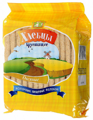 ДИАДАР Хлебцы хрустящие Овсяные 100г — 65fit