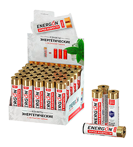 Освежающие конфеты ЗАРЯД БОДРОСТИ БЕЗ САХАРА 10гр, ENERGON — 65fit