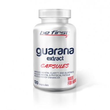 BE FIRST Guarana Extract Capsules 120 капсул — 65fit