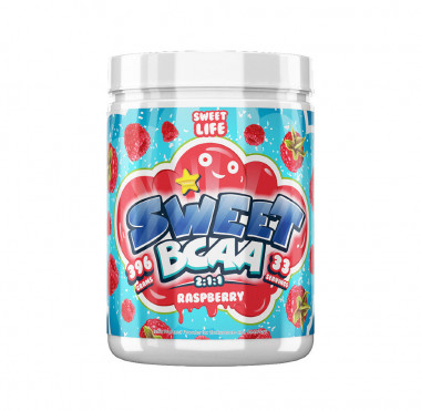 SWEET BCAA Raspberry 396g, LIFE — 65fit