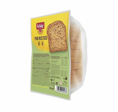 SCHÄR Хлеб злаковый "Pan Rustico" 250г/8 &mdash; 65fit