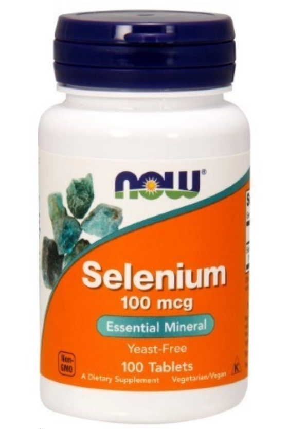 #NOW Selenium 100mcg 100tab фото 1 — 65fit