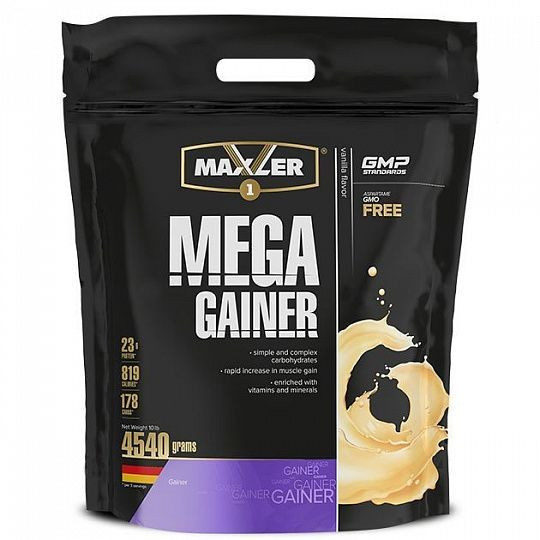 #MAXLER Mega Gainer 4540gr.-Vanilla фото 1 — 65fit