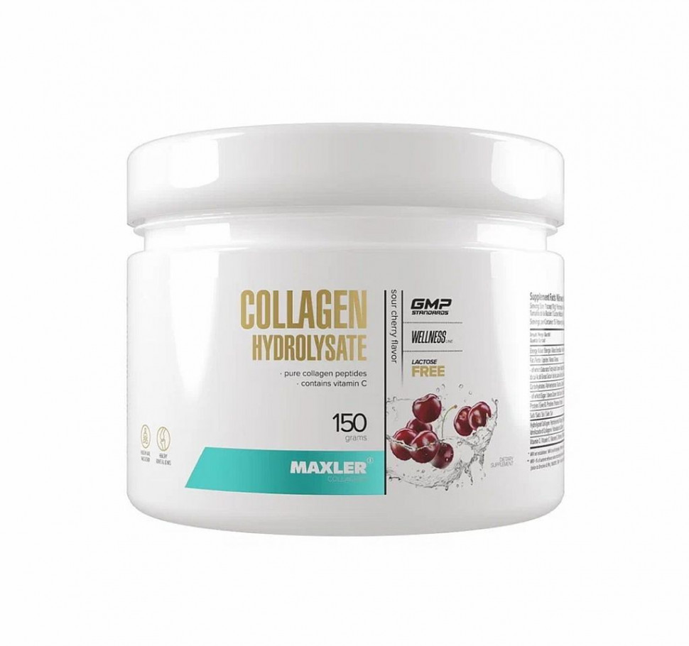 #MAXLER 100% Collagen Hydrolysate 150g (Cherry) фото 1 — 65fit
