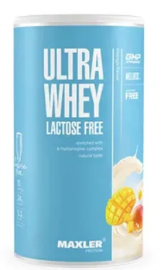 #Maxler Ultra Whey Lactose Free 300g Mango фото 1 — 65fit