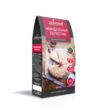 POLEZZNO Миндальные лепестки 100г — 65fit