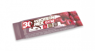 Протеиновый батончик Малина-йогурт 60гр, Protein Rex — 65fit