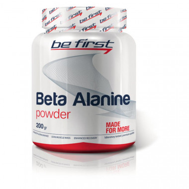 Beta alanine powder 200гр, BE FIRST — 65fit