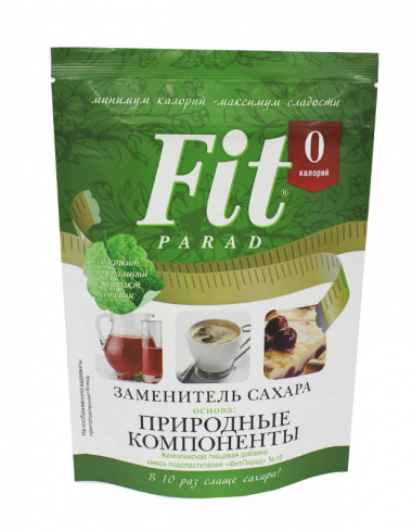 Сахарозаменитель №10 смесь 1:10 150гр, Fit Parad — 65fit